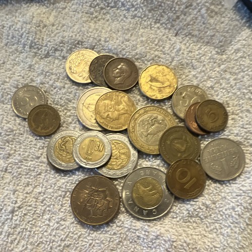 Lotto monete mondiali miste