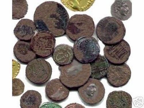Lotto monete romane alta - romane, di