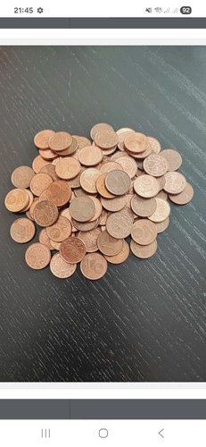 Lotto 100 monete 1 - da,