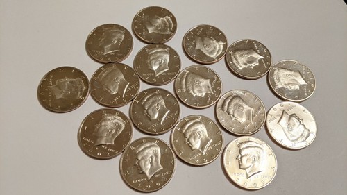 Lotto mezzo dollaro kennedy - dollaro,