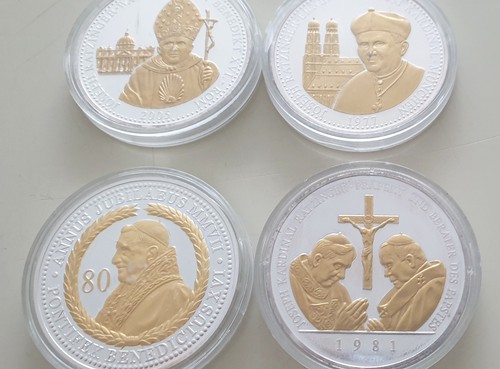 Monete papa benedetto - papa,