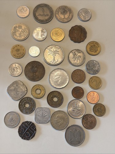 Lotto monete mondiali - , arabia