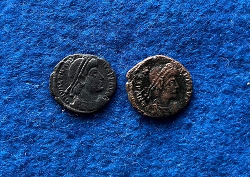 Lotto tardo romani monete - 2,