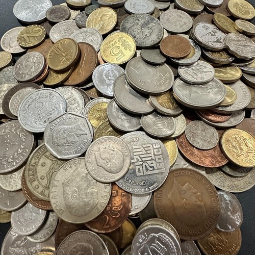 Monete mondiali lotto - monete, di