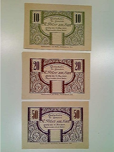 Notgeld peter am hart - peter,