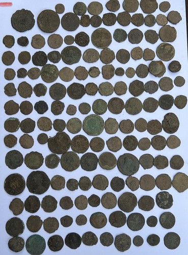 Lotto monete romane - non, pulite